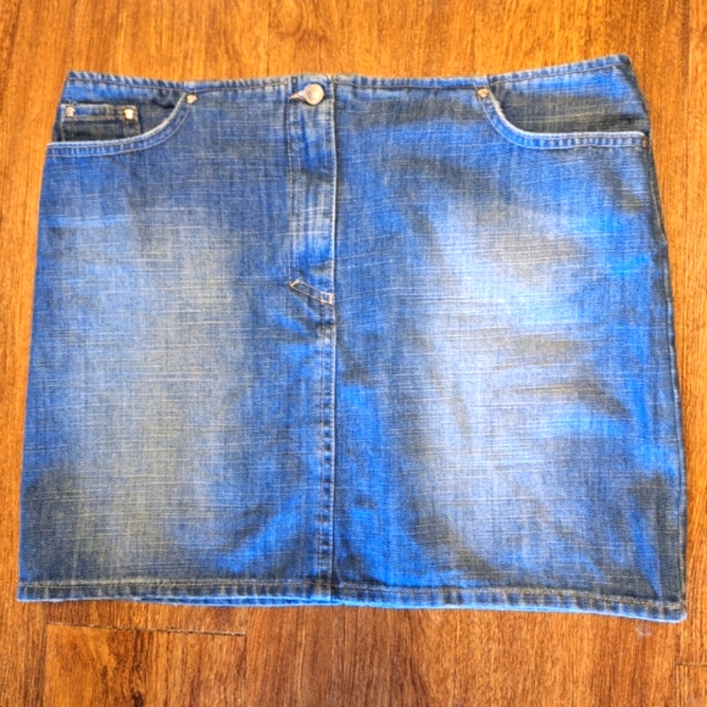VERSACE Jeans Couture Sexy Mini Skirt- Made in Italy- Sz.44- US-8/10
